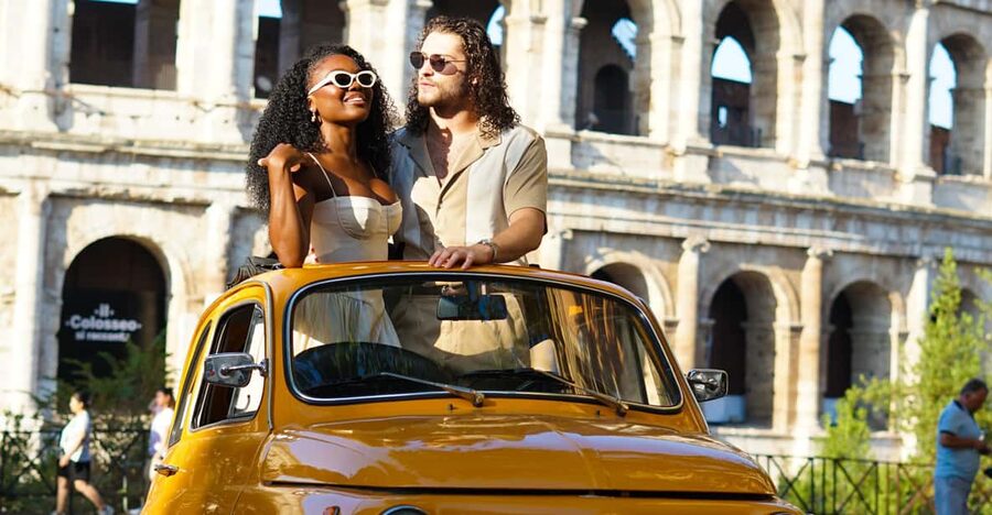 Rome Fiat 500 Tour with Professional Photoshoot - Why a Fiat 500 works so well in Rome
