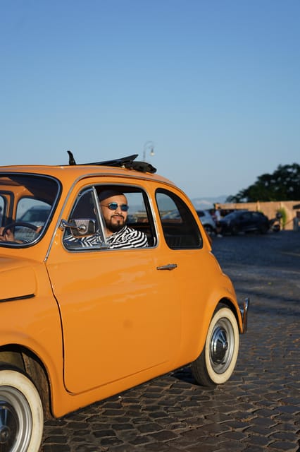 Rome Fiat 500 Tour with Professional Photoshoot - What the photographer adds