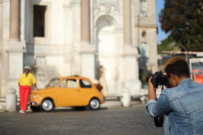 Rome: Fiat 500 Vintage City and Photo Tour - Local guides shape the experience