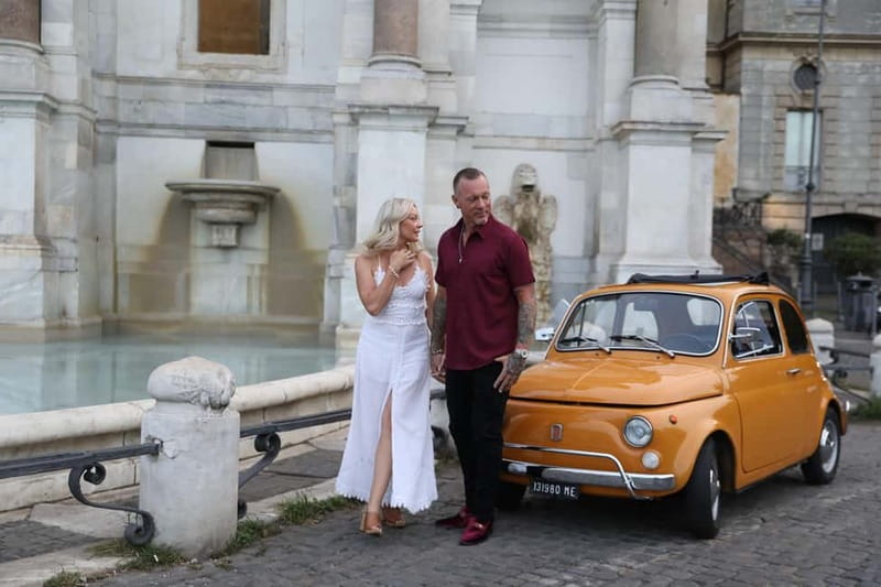 Rome: Fiat 500 Vintage City and Photo Tour - Timing, price, and practical value