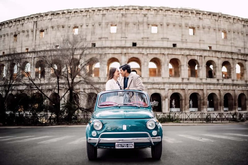 Rome: Fiat 500 Vintage Photo Tour - Key points to know before booking