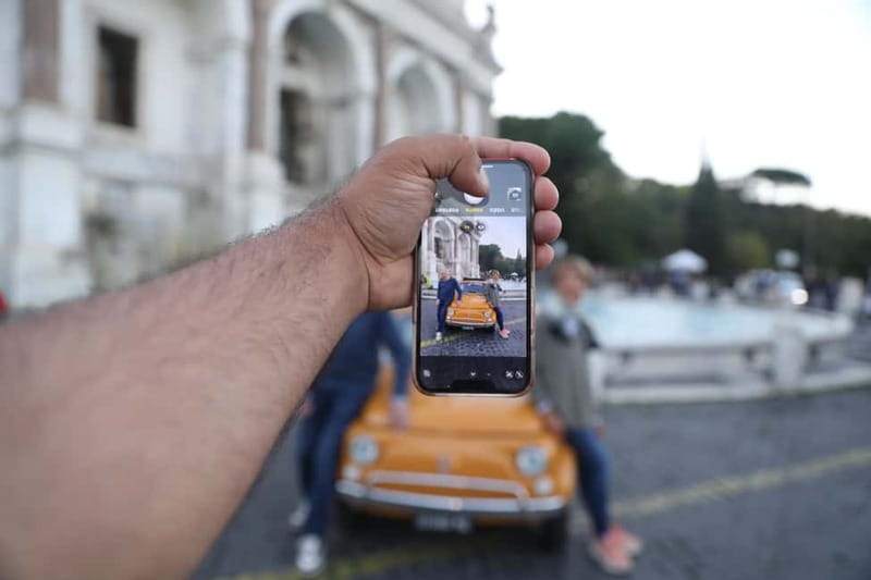 Rome: Fiat 500 Vintage Photo Tour - What the historical commentary adds