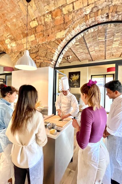 Rome: Five Shapes of Pasta Cooking Class in Ancient Tavern - Prosecco, cheese, wine, and tiramisu