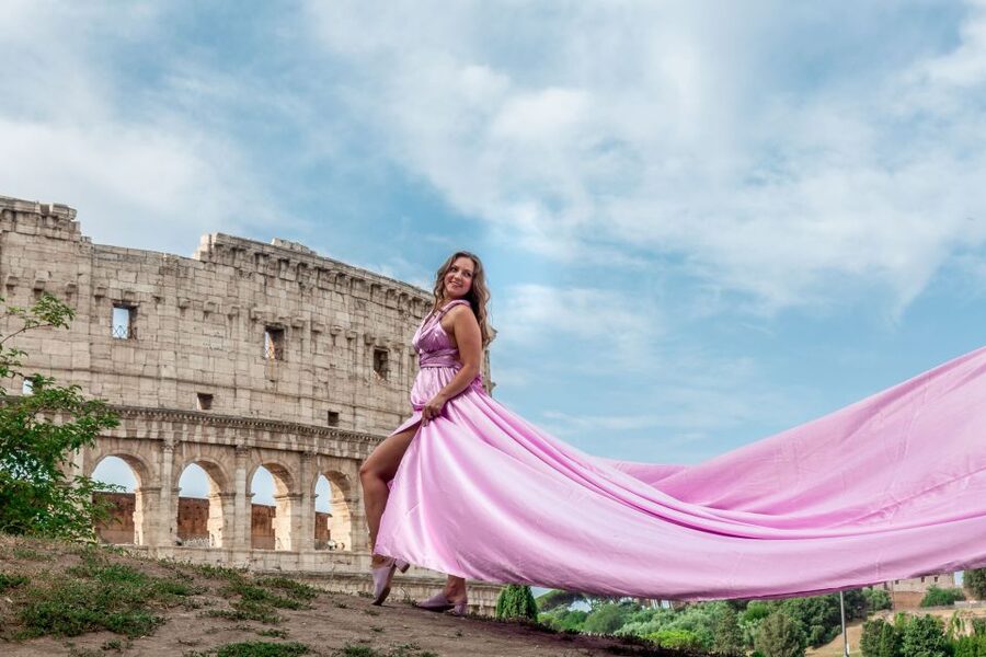 Rome: Flying Dress Professional Photoshoot - Key Details Before You Book