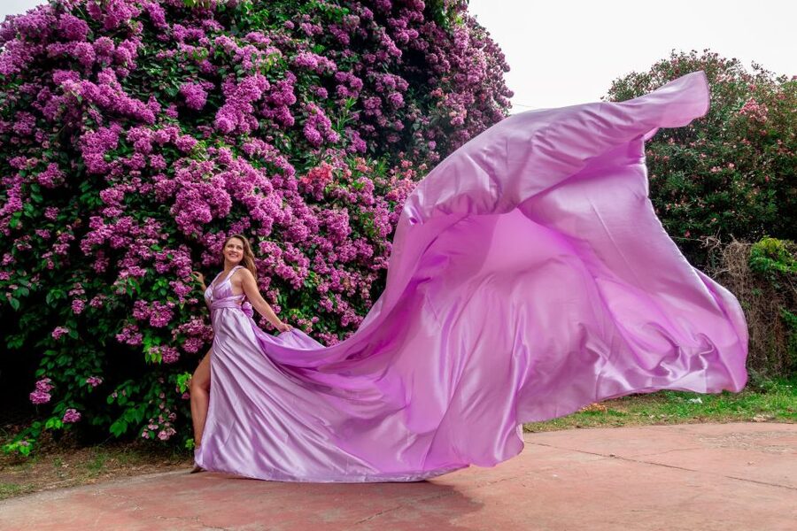 Rome: Flying Dress Professional Photoshoot - Why 45 Minutes Can Be Enough