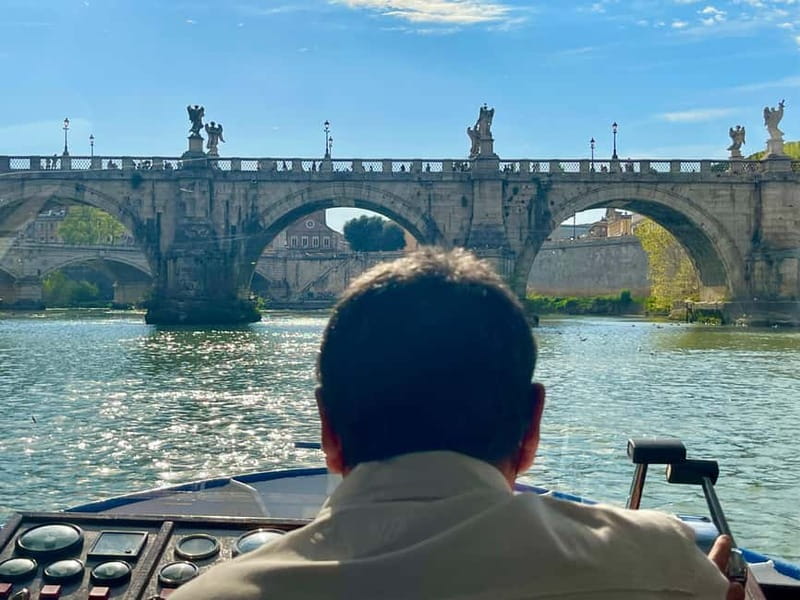 Rome: Food Tasting and Wine Pairing & Tiber River Boat Ride - What each part of the boat route offers