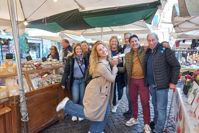 Rome: Food tasting tour in Trastevere - Campo de’ Fiori for market flavors