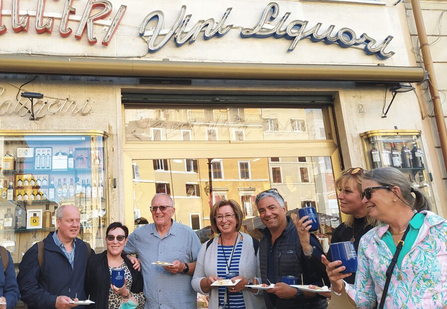 Rome: Food & Wine Tour of Campo de Fiori, Ghetto, Trastevere - Trastevere brings pasta and gelato