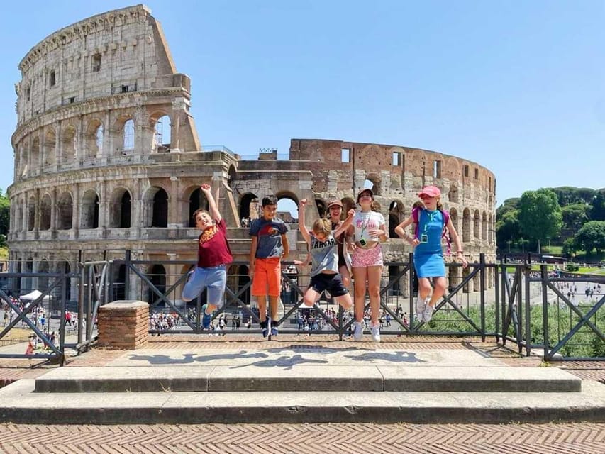 Rome for Kids: Colosseum and Roman Forum Tour - Starting at the Arch of Constantine