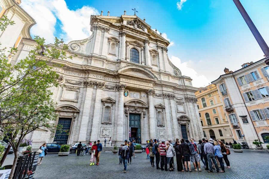 Rome: Fountains and Squares Small-Group Walking Tour - Sant’Ignazio and the painted dome that fools your eye