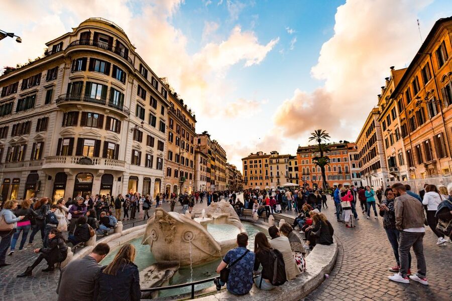 Rome: Fountains and Squares Small-Group Walking Tour - Starting beneath the Spanish Steps