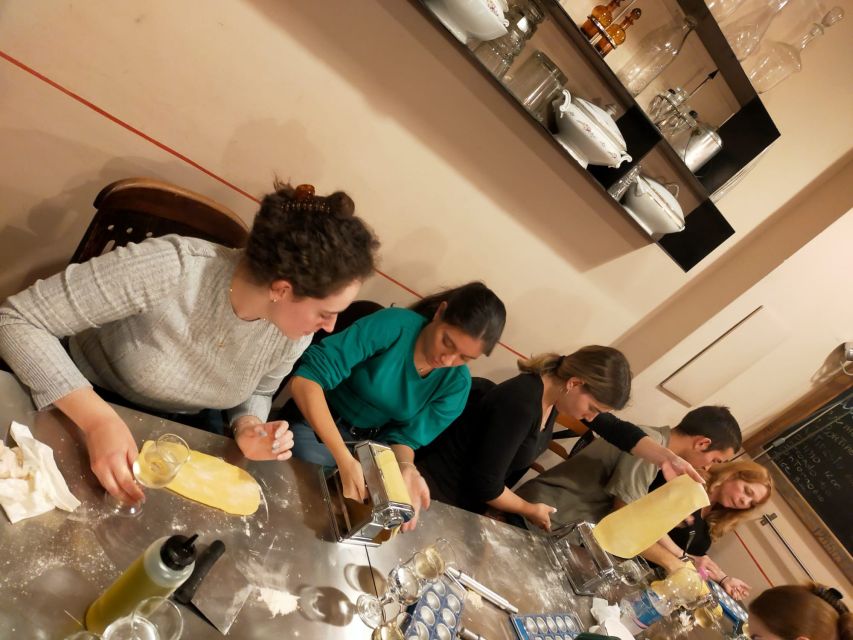 Rome: Fresh Pasta and Tiramisu Making Class with Fine Wine - Making tiramisu before the pasta