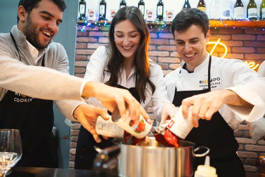 Rome: Fresh Pasta-Making Class with Italian Chef and Wine - Three hours of pasta, sauce, and Roman know-how