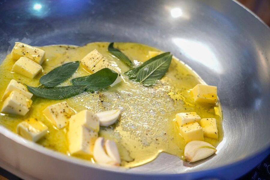 Rome: Fresh Pasta-Making Class with Italian Chef and Wine - Sitting down to eat what you made