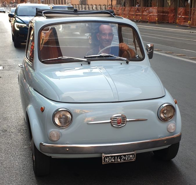 Rome: Full-Day Classic Fiat 500 Rental - Key points for your Fiat 500 day
