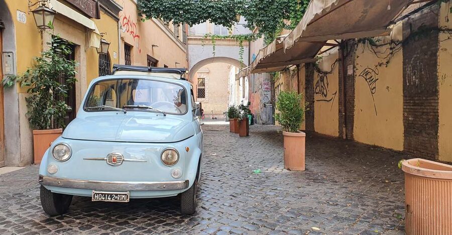 Rome: Full-Day Classic Fiat 500 Rental - Starting at Via di S. Calisto 9