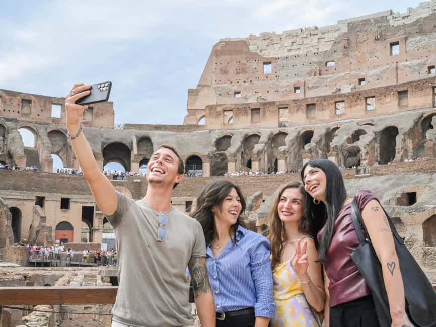 Rome: Full-Day Colosseum, Vatican Museums & City Center Tour - Entering the Colosseum