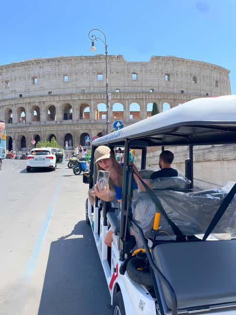 Rome: Fun Golf Cart Tour with Music and Gelato - San Pietro in Vincoli and Michelangelo’s Moses