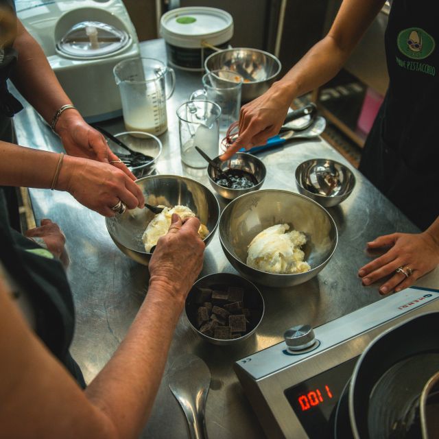 Rome: Gelato Masterclass with Live Chief and Tastings - Stracciatella Adds Chocolate and Texture