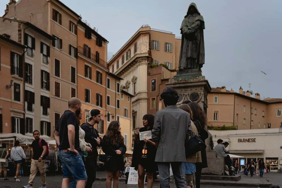 Rome: Ghostly Nighttime Walking Tour - Starting with Giordano Bruno in Campo de’ Fiori
