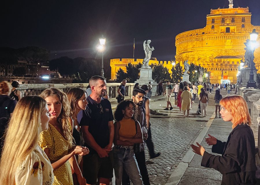 Rome: Ghostly Nighttime Walking Tour - Castel Sant’Angelo and stories of punishment