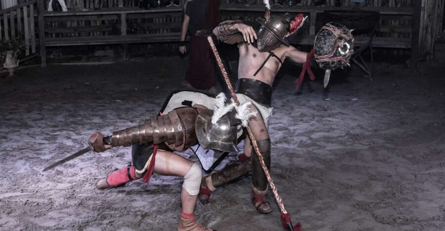Rome: Gladiator Show and Museum Tickets - Snacks, wine, and the armory