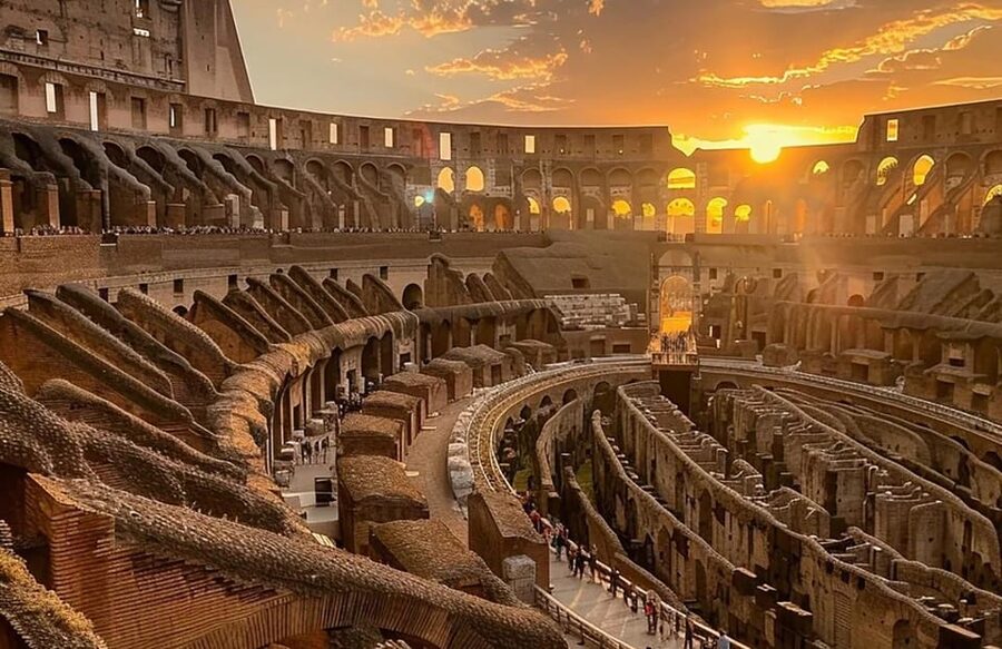 Rome: Golden Hour Expereince at the Colosseum with a Guide - The first level, where Rome’s elite sat