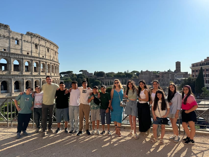 Rome: Golf Cart Big group Tour - Colosseum and Circus Maximus: a quick ancient Rome introduction