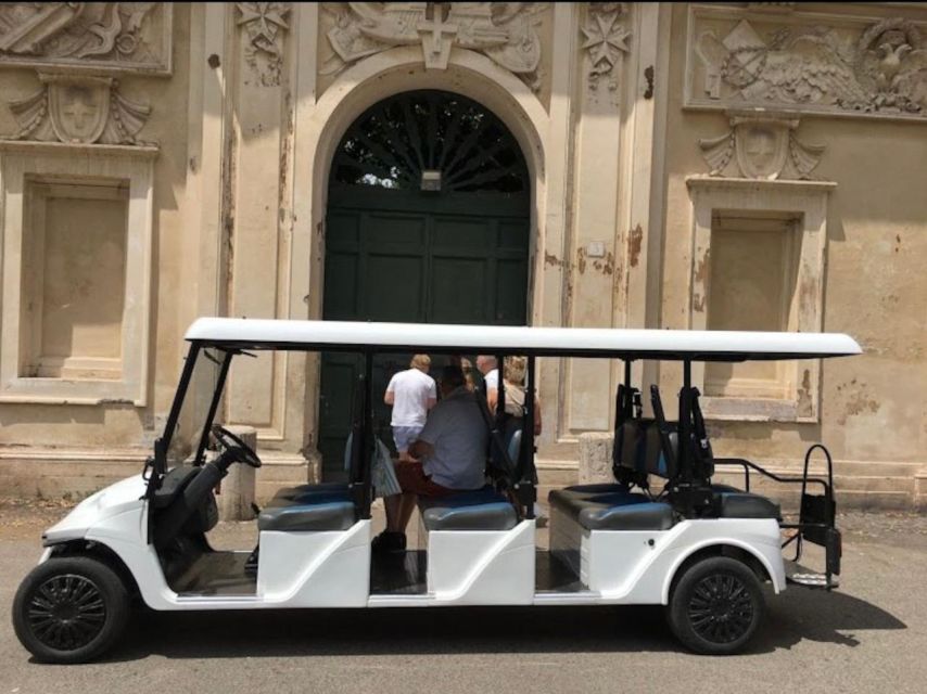Rome: Golf Cart City Tour with Hotel Pickup & Gelato - From Monti to the Colosseum
