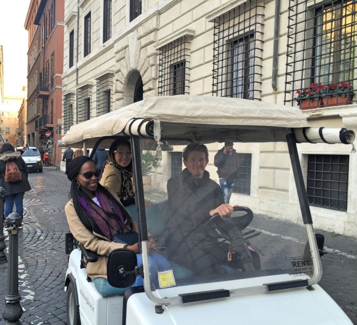 Rome Golf Cart Exclusive Private Tour - Why a golf cart works well in Rome