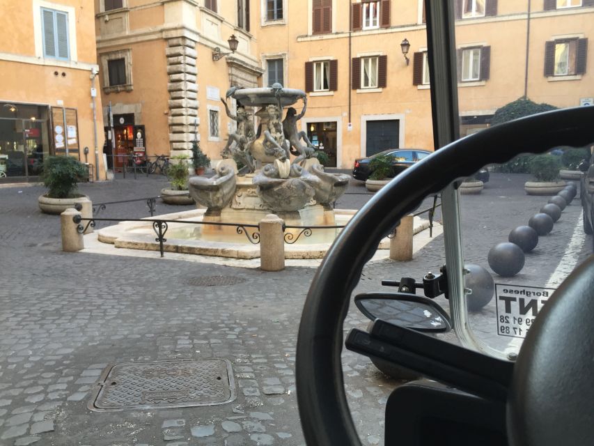 Rome Golf Cart Exclusive Private Tour - Largo Argentina, Campo de’ Fiori, and Piazza Navona