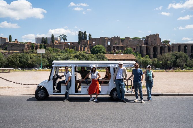 Rome Golf Cart Tour : Half-Day Private or Small Group Sightseeing - Meeting at Santa Caterina della Rota