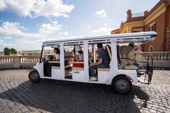 Rome Golf Cart Tour : Half-Day Private or Small Group Sightseeing - Trevi Fountain and the practical crowd issue