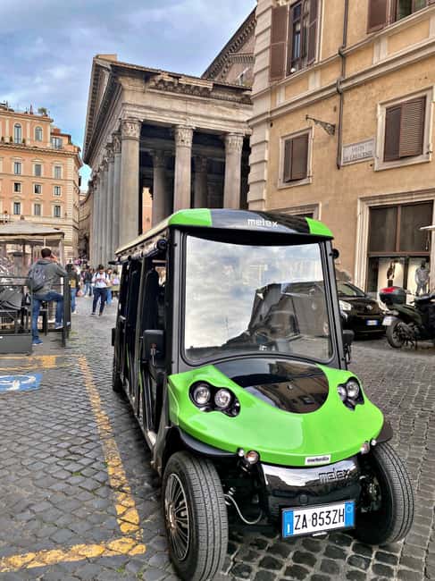 Rome: Golf Cart Tour with Artisanal Gelato Tasting - What the guides add to the ride