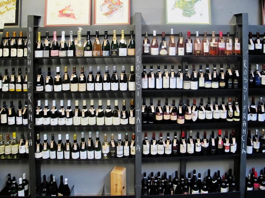Rome: Gourmet Food Tasting at Magazzino Scipioni - Four wines, four parts of Italy