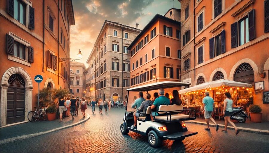 Rome: Guided Golf Cart Tour - Key points to know before booking