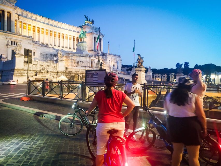 Rome :guided night e-bike tour with typical ice-cream - Why an evening e-bike is a smart way to see Rome