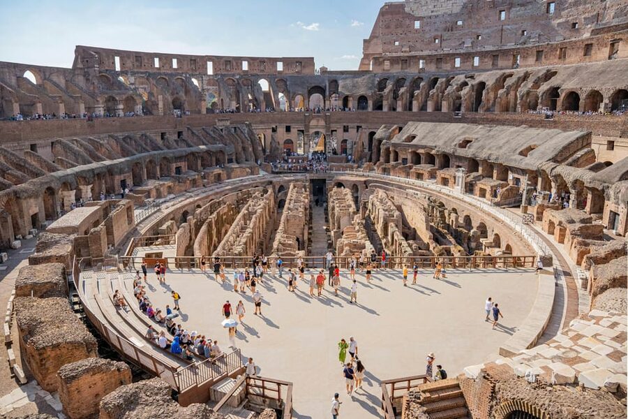 Rome: Guided Tour of Colosseum and Ancient Rome - Climbing Palatine Hill and Looking Across Rome
