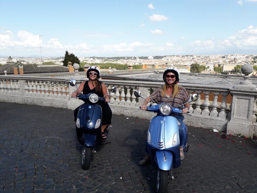 Rome: Guided Vespa City Tour - The passenger experience and practical limits