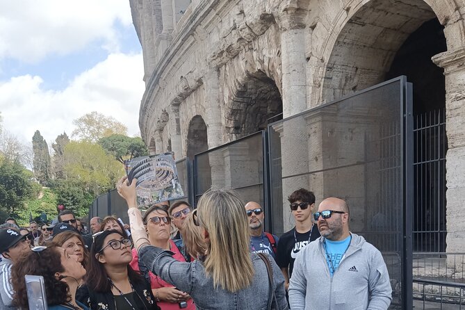 Rome Guided Walking Tour of the Colosseum - Inside the Colosseum on levels one and two