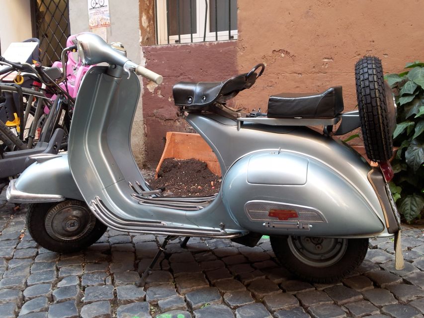 Rome: Half-Day Tour by Vespa with Driver - Key Points to Know Before You Ride