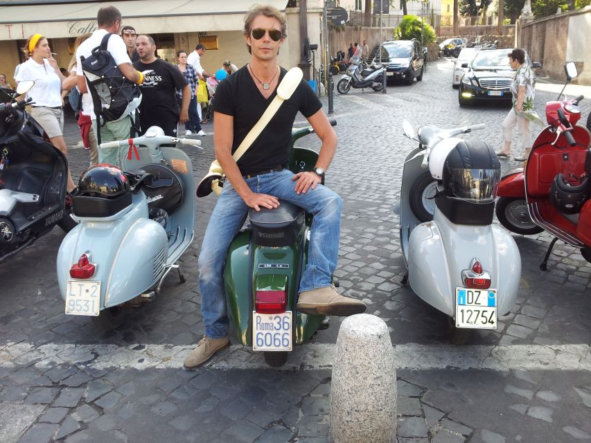 Rome: Half-Day Tour by Vespa with Driver - The Ancient City: Circus Maximus, Forum, and Colosseum