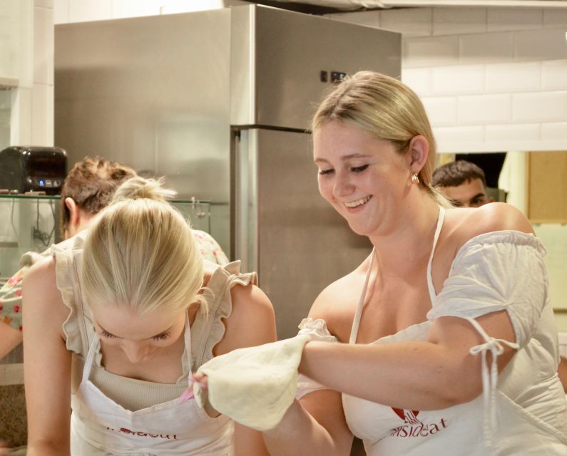Rome: Hands-On Pizza Making Class near the Vatican with Wine - Eating the pizza you made