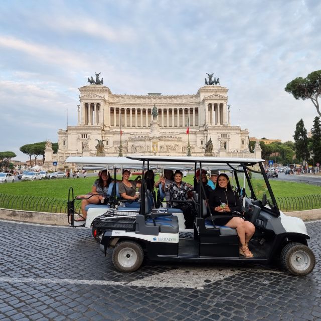 Rome: Highlights and Hidden Sights Golf Cart Tour - Why a golf cart makes sense in Rome