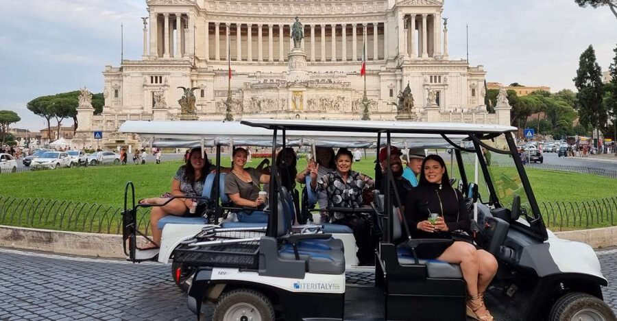 Rome: Highlights and Hidden Sights Golf Cart Tour - Meeting at Villa Borghese