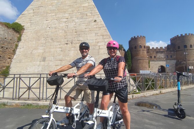 Rome Highlights by E-Bicycle Small group - The Orange Garden and its city view