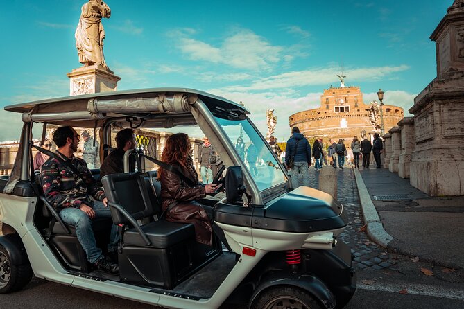 Rome Highlights by Golf Cart Private Tour - The Forum Boarium, Mouth of Truth, and Theater of Marcellus