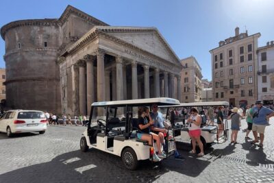 Rome Highlights City Tour by Golf Cart with Gelato