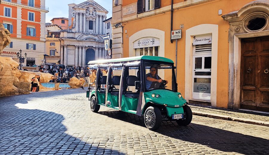 Rome: Highlights Tour by Golf Cart - Why a golf cart works well in central Rome