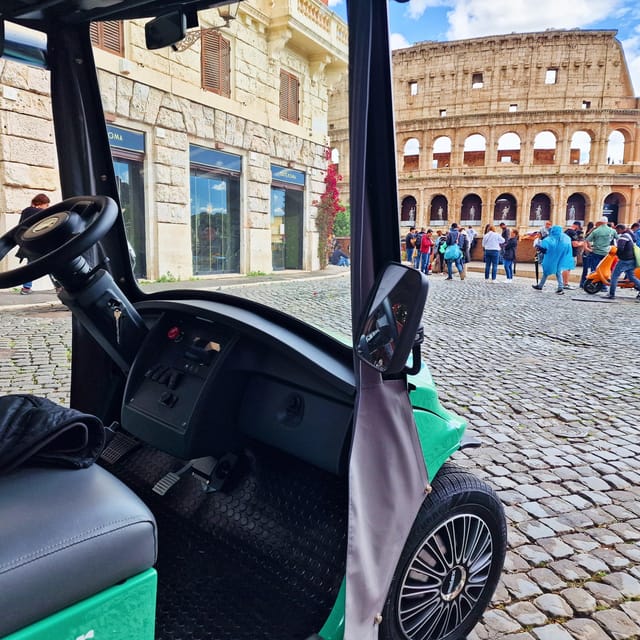 Rome: Highlights Tour by Golf Cart - Isola Tiberina and the Orange Garden